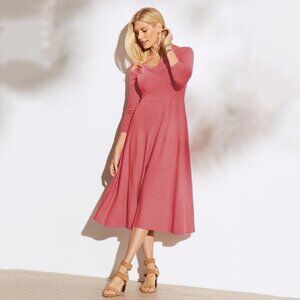 Soft Surroundings Molly Dress in Rosebud  - sz Large